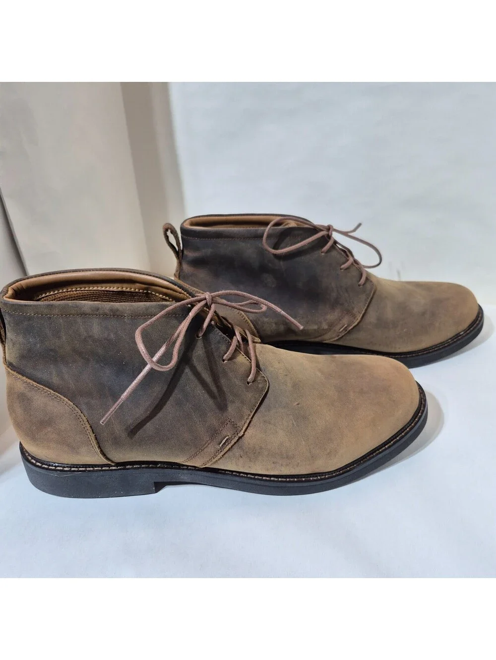 Apex Men's Sizw 13 Wide Brown Chukka Boots Brand New with Box